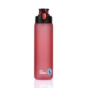 Butelka tritanowa Majestic Sport Okosei Mat 750 ml czerwona